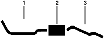 1969 Chevy Blazer 6 Cyl Engine Single Exhaust System diagram