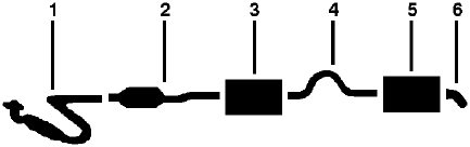 1980 Plymouth Gran Fury 8 Cyl 5.2L Engine Single Exhaust System diagram