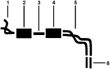 1979 Chevy G20 VAN G25/G2500 VAN 8 Cyl 350 Engine Single Exhaust System diagram