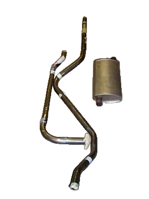 Sistema de escape sencillo Plymouth P-10 y P-12 de 1940-1941