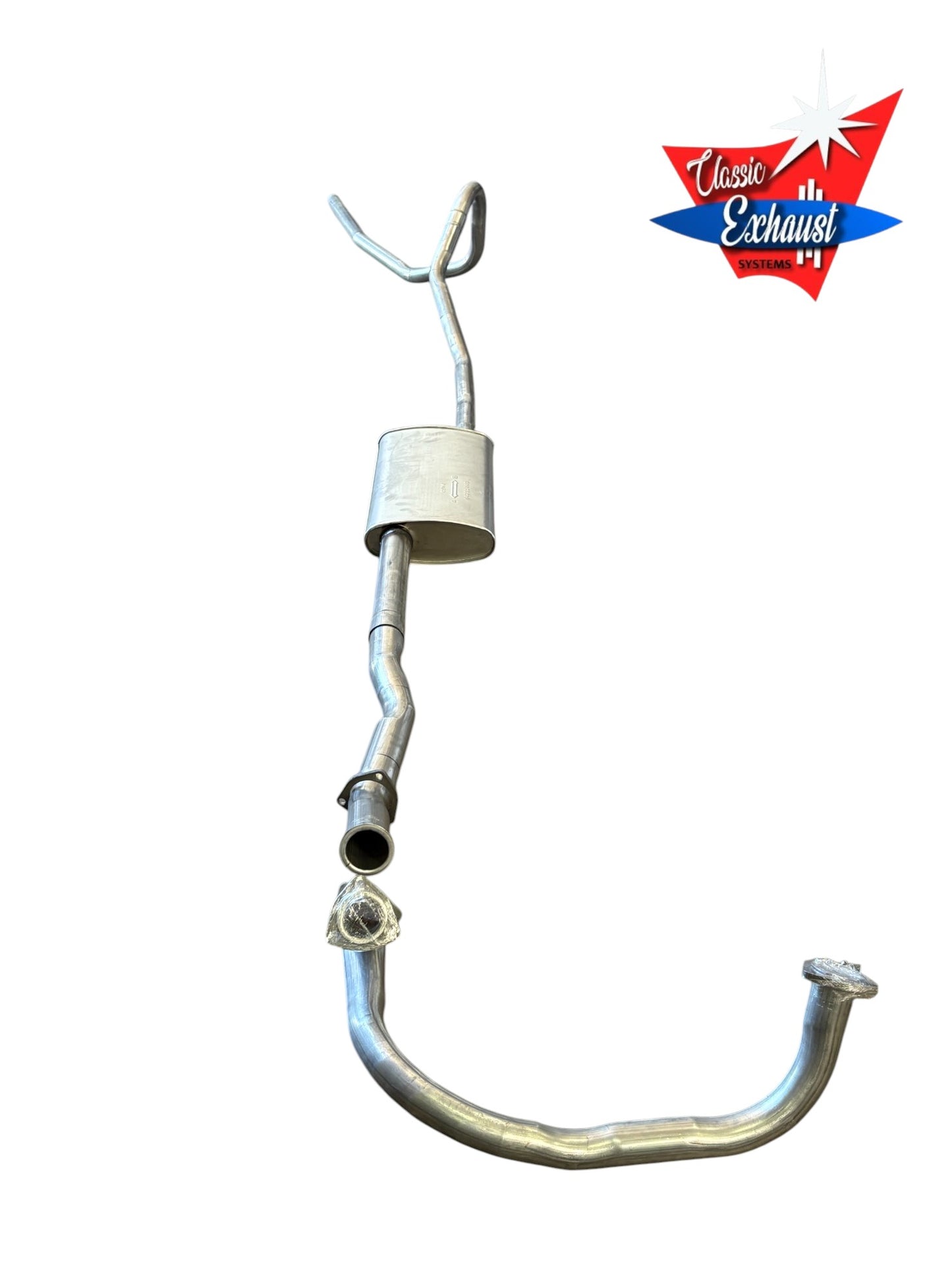 1954-55 Buick Skylark Convertible Single Exhaust System