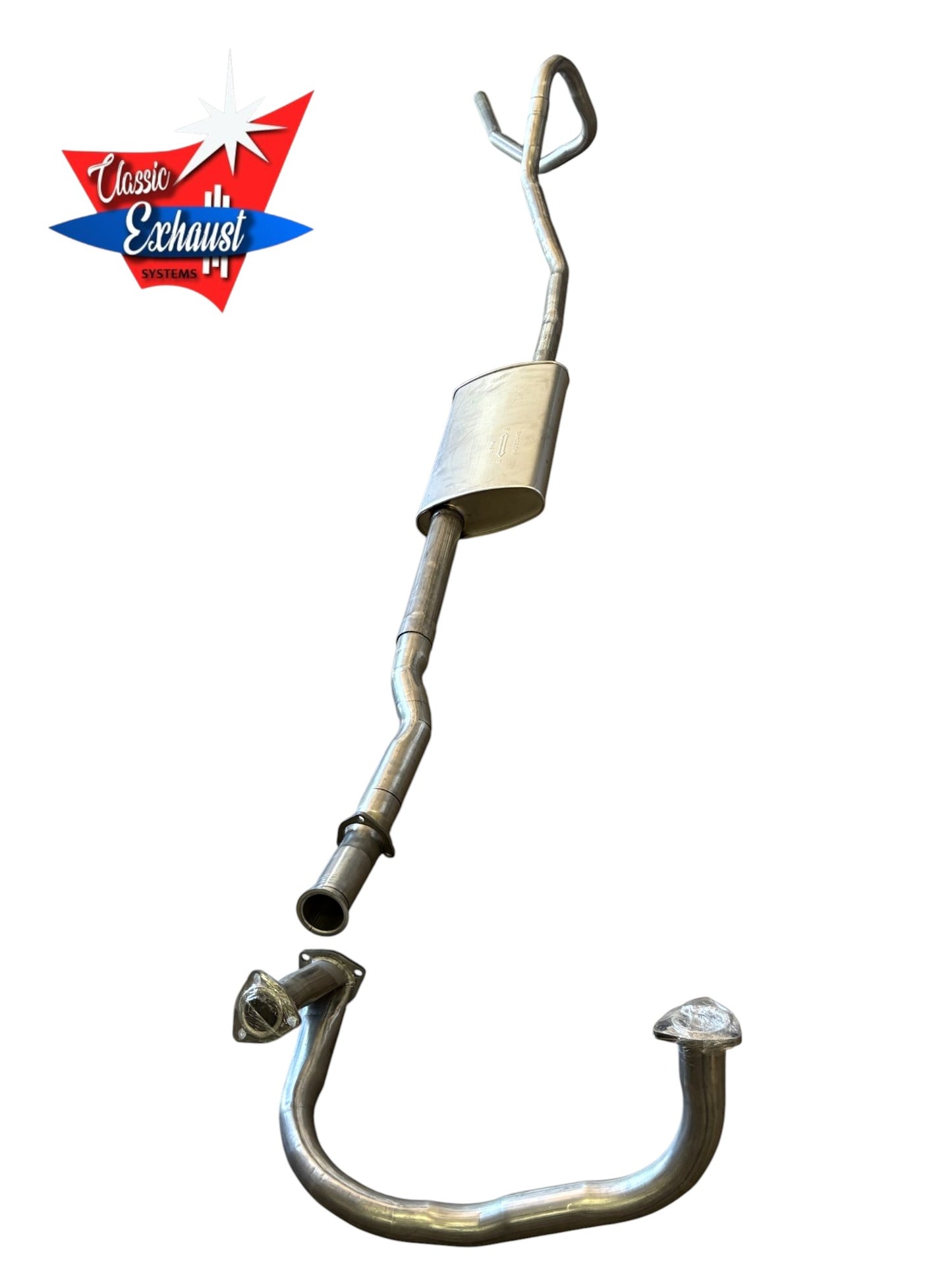 1954-55 Buick Skylark Convertible Single Exhaust System