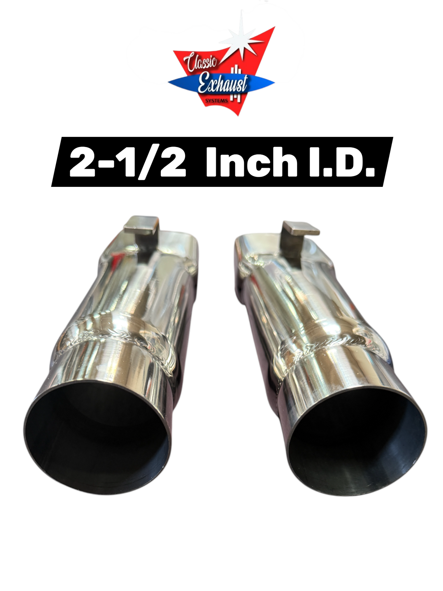 1968-70 Dodge Coronet RT Superbee Exhaust Tips (304 Stainless Steel)
