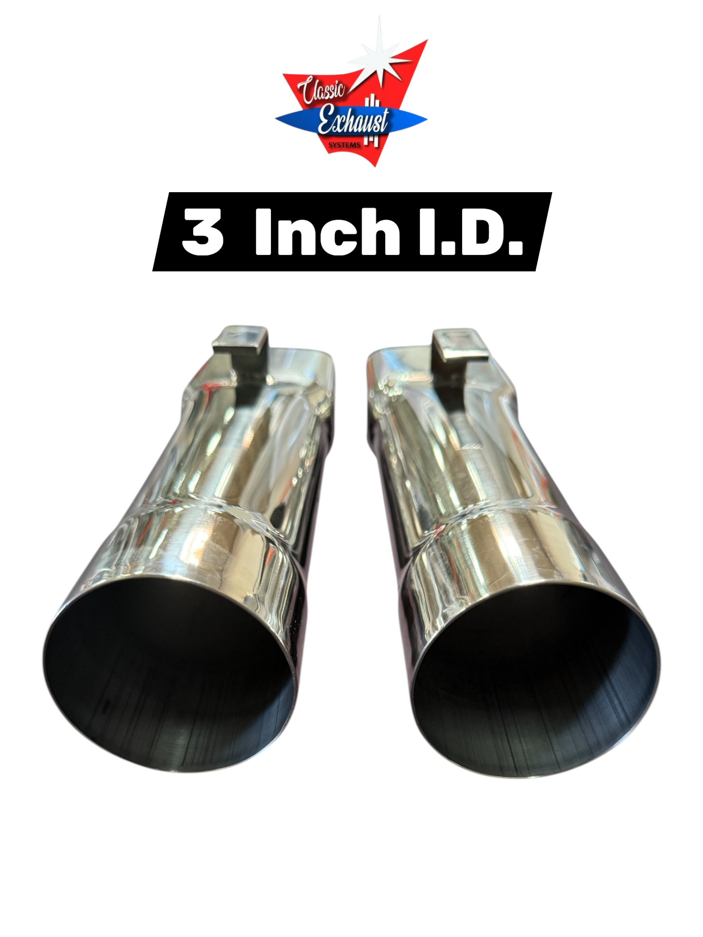 1968-70 Dodge Coronet RT Superbee Exhaust Tips (304 Stainless Steel)
