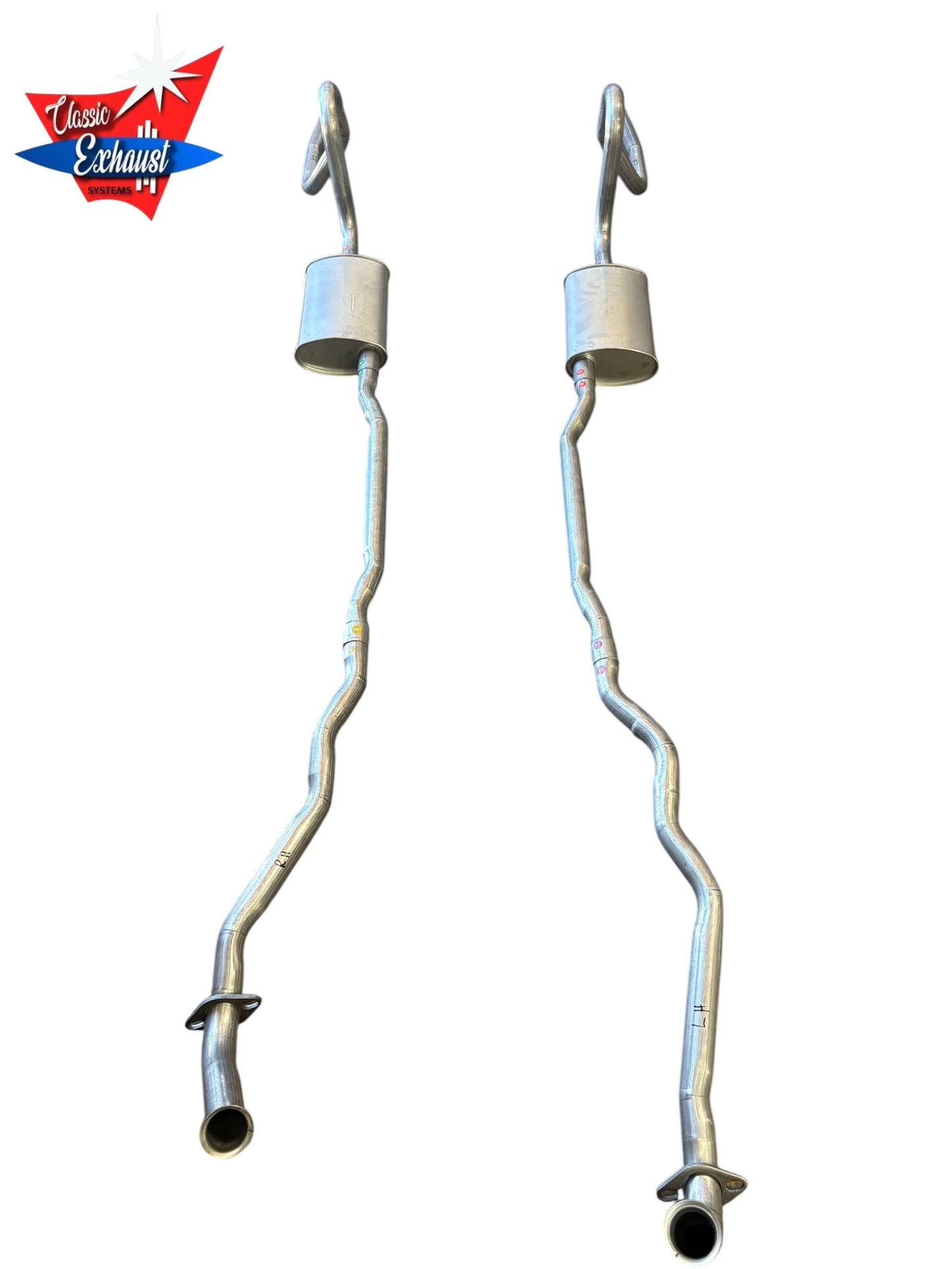 1969 AMC Javelin 8 Cyl Engine Dual Exhaust System