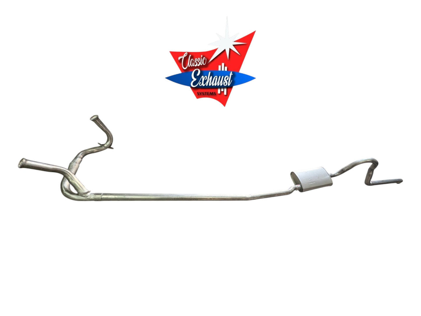 1969-70 Cadillac Fleetwood Brougham Single Exhaust System