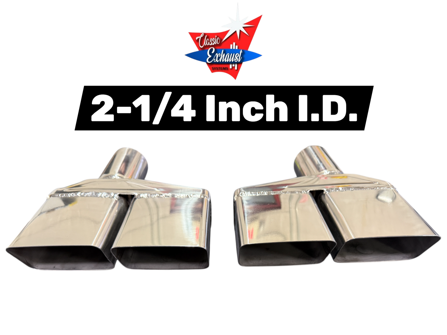 1970-74 Dodge Challenger Exhaust Tips (304 Stainless Steel)