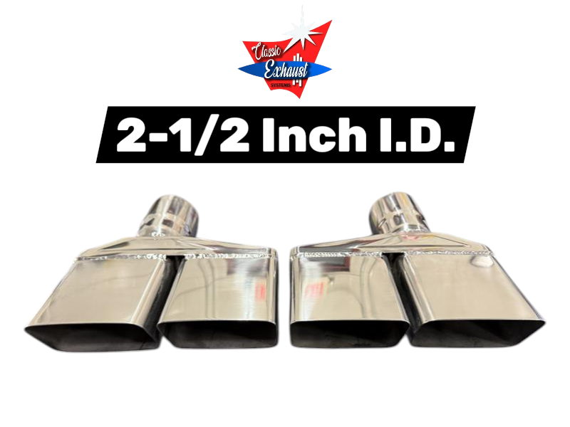 1970-74 Dodge Challenger Exhaust Tips (304 Stainless Steel)