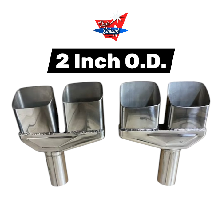 1970-74 Dodge Challenger Exhaust Tips (304 Stainless Steel)