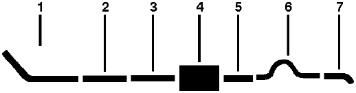 1978 Dodge D100 Pickup D150 Pickup 6 Cyl Engine Single Exhaust System diagram