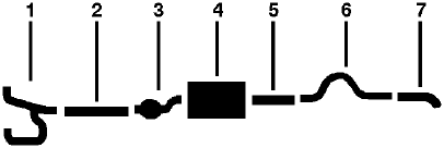 1979 Dodge D100 Pickup D150 Pickup 8 Cyl Engine Single Exhaust System diagram