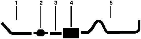 1979 Ford F-250 Pickup 8 Cyl Engine Single Exhaust System diagram