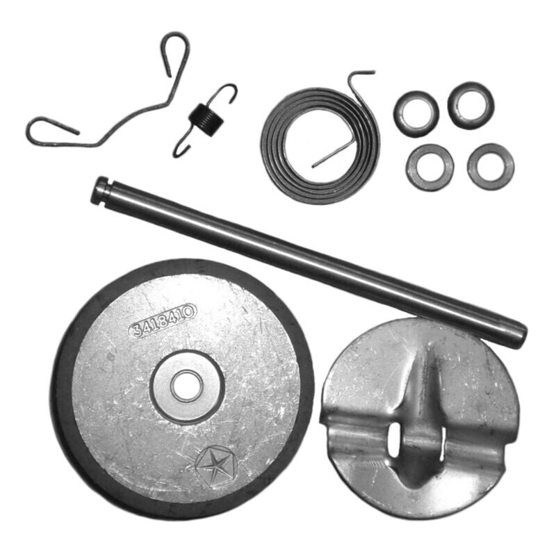70-74 383HP-400HP-440HP Exhaust Manifold Heat Riser Repair Kit with Instructions 383400440 (TP-BBHTRSR)