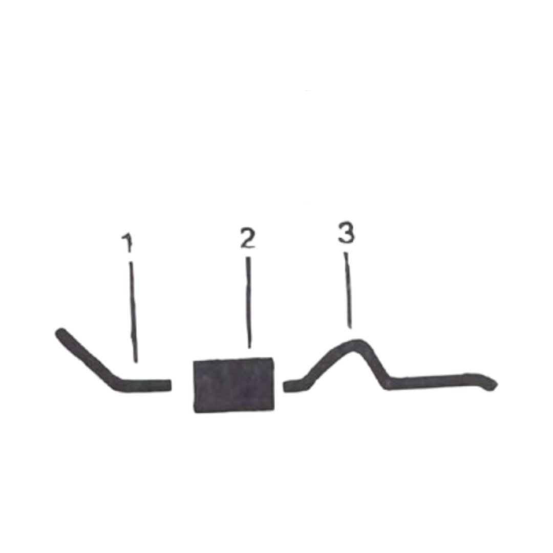 1956 Chevy Bel Air All Models 6 Cyl Engine Single Exhaust System