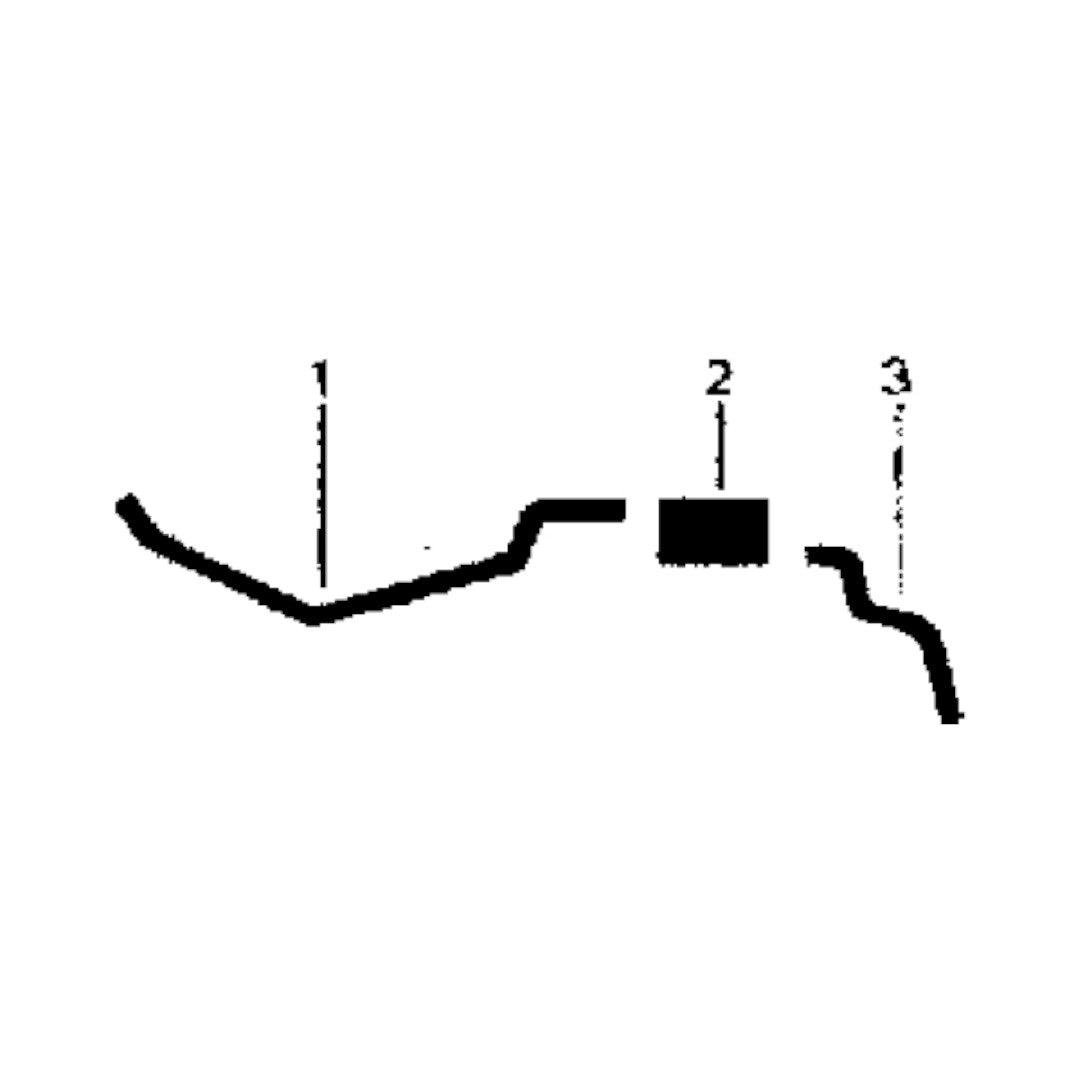 1968 Chevy K-20 Motor 250 Sistema de Escape Simple