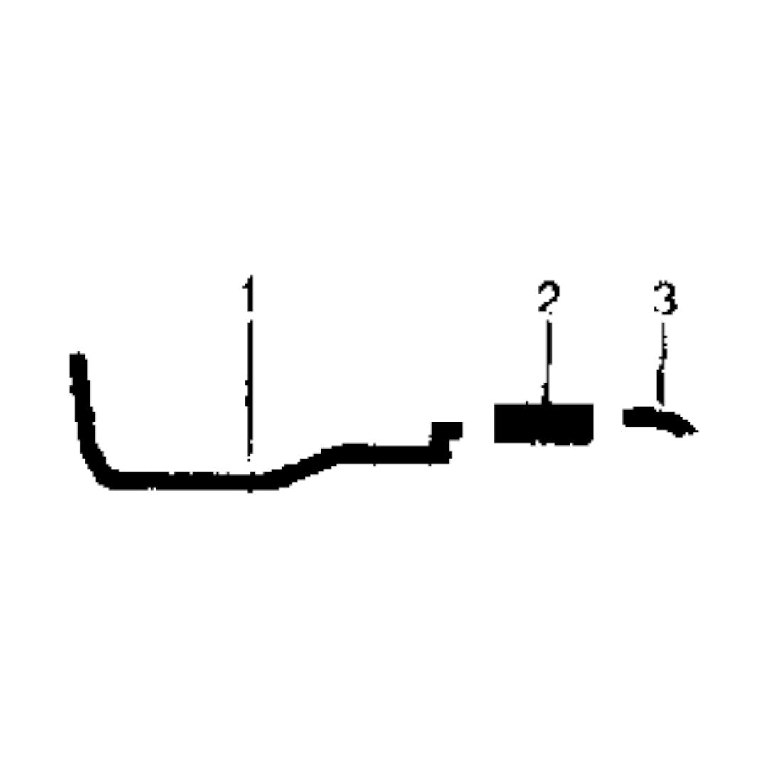 Sistema de escape único para motor Chevy C-30 Series 38 230 de 1963