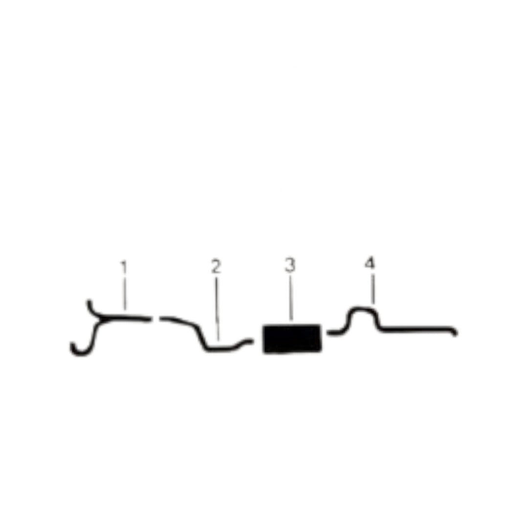 Sistema de escape único para motor Chrysler Newport 360 de 1972