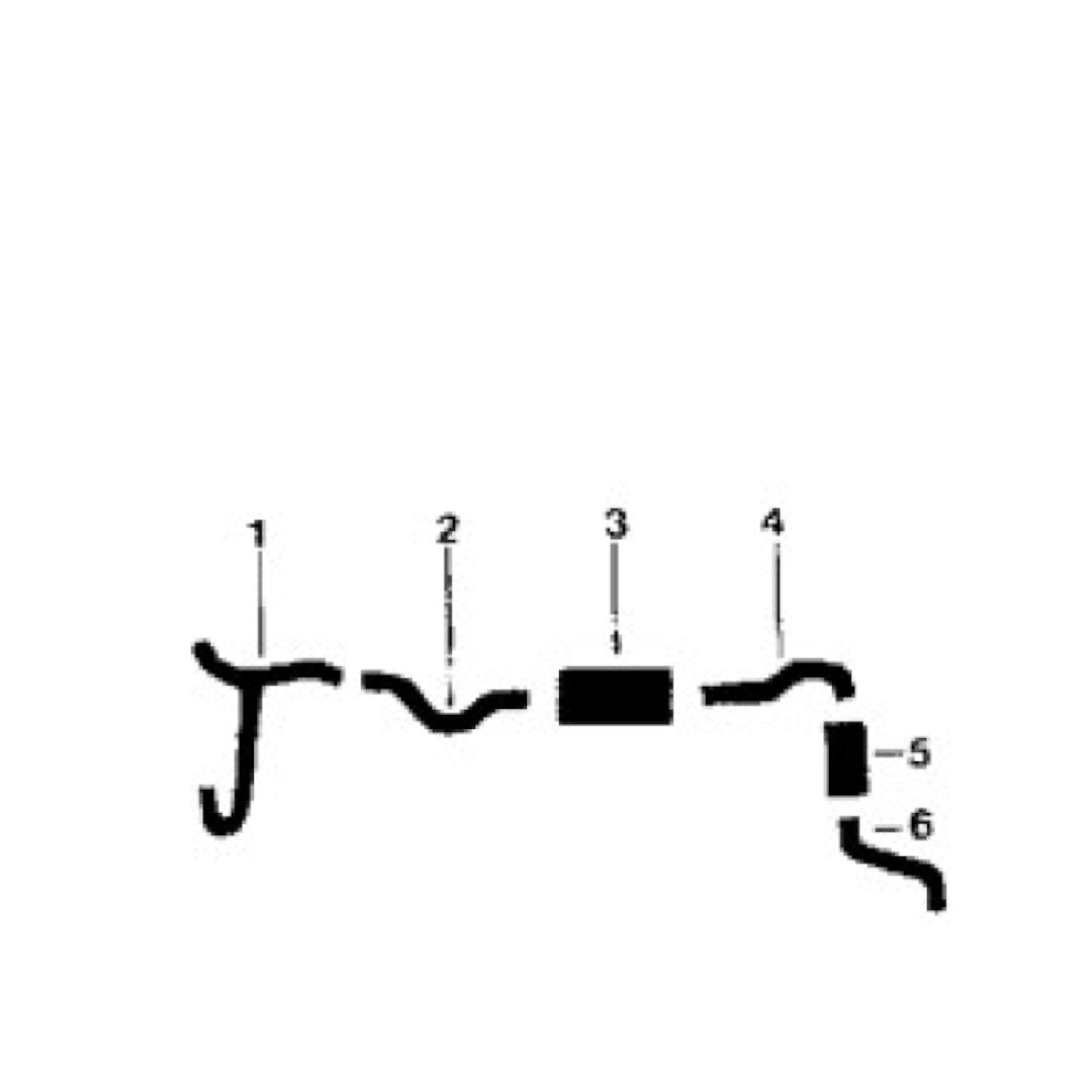 Sistema de escape sencillo para Chrysler 8 cilindros New Yorker Station Wagon de 1965