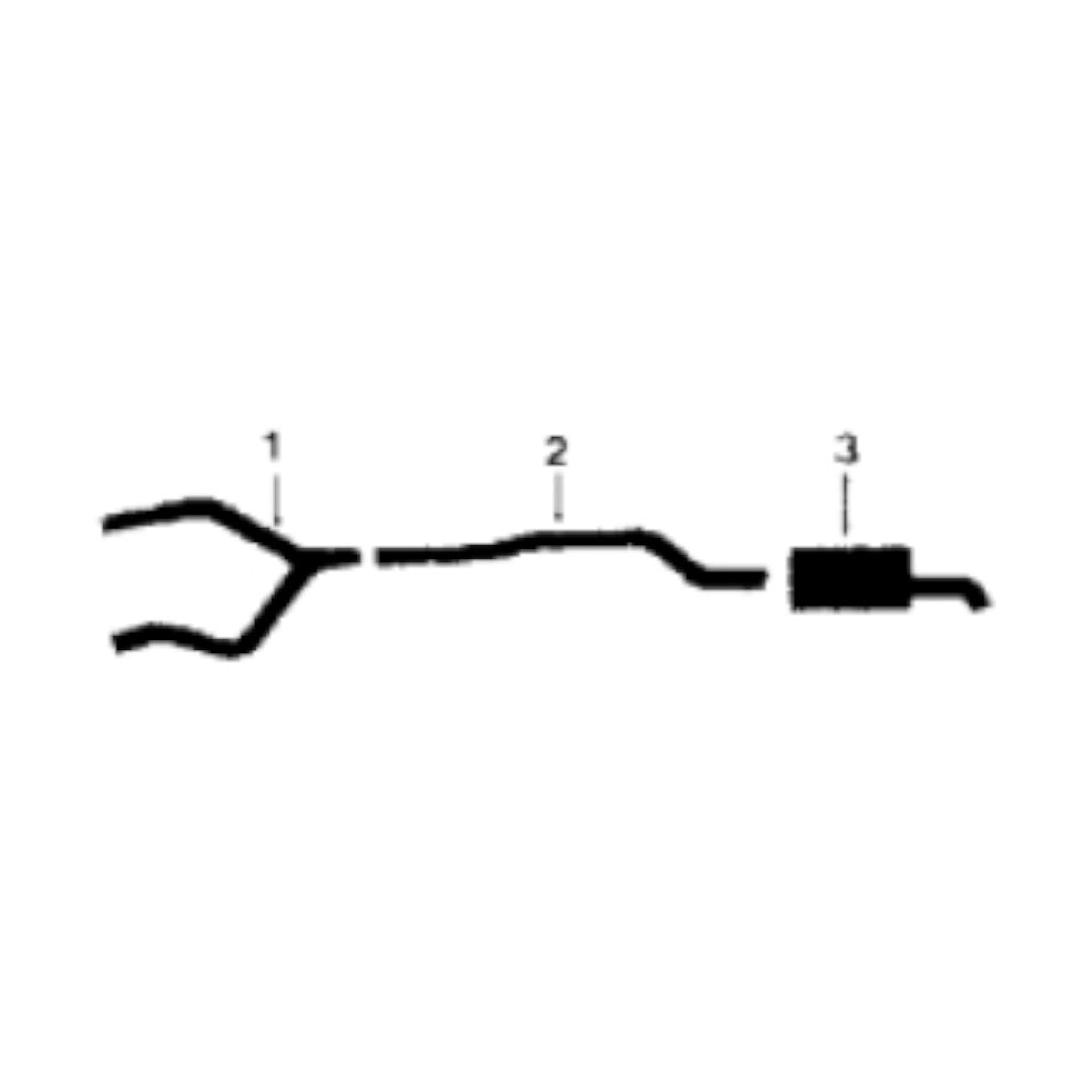 1962 Ford Galaxie 292 352 Engines Single Exhaust System