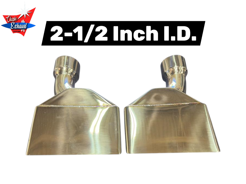 1970-74 Plymouth Cuda Tail Tips (304 Stainless Steel)