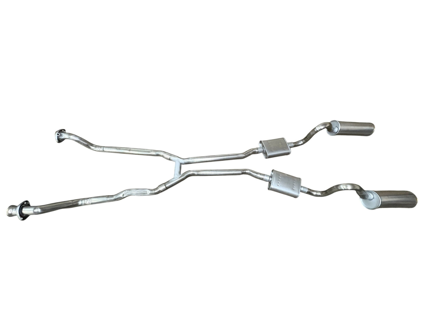Sistema de escape doble V8 426 Hemi para Plymouth Barracuda de 1970