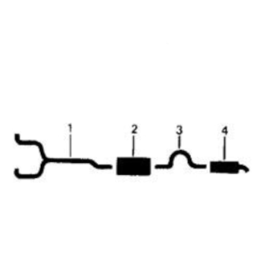 1973 Lincoln Continental 460 Motor Excluyendo Mark IV Sistema de Escape Sencillo
