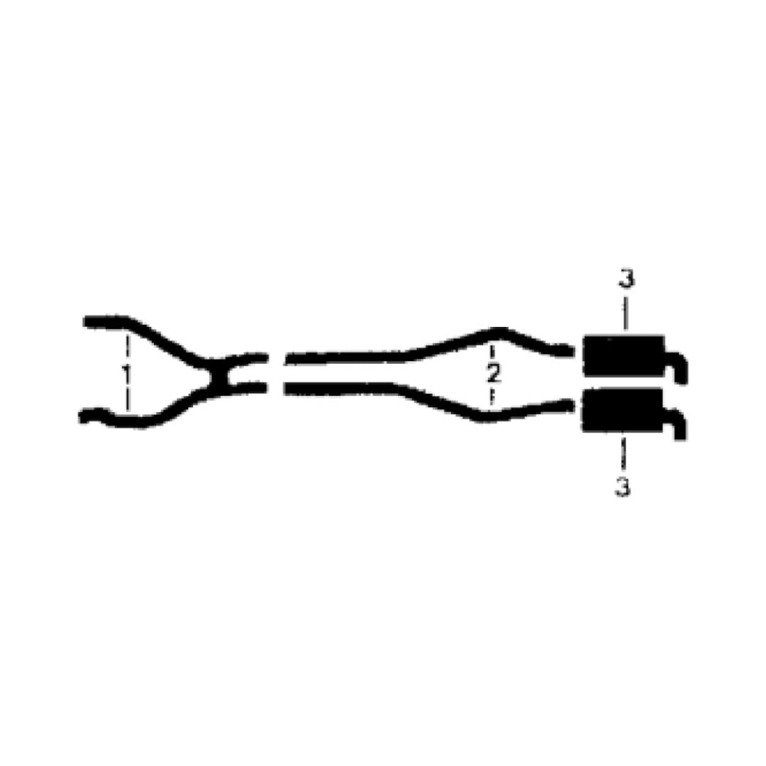 Sistema de doble escape para motor 390 de Mercury Marauder 1964