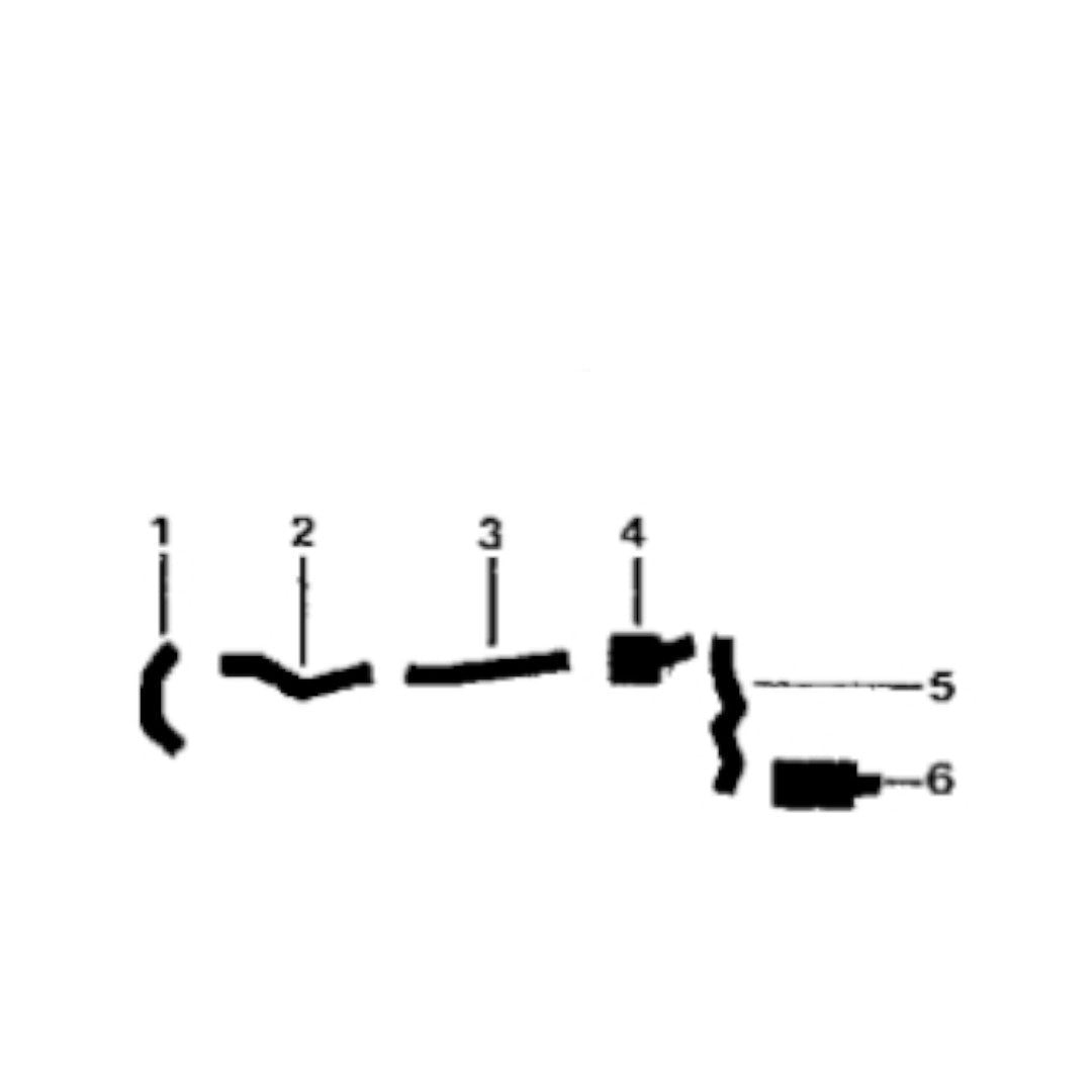 1961 Oldsmobile 8 cyl Engine Station Wagon Single Exhaust System