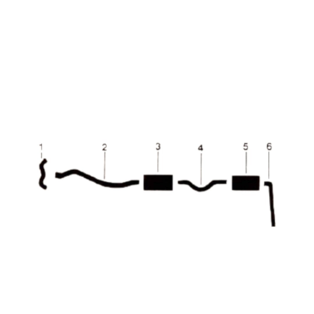 1973-74 Oldsmobile Custom Cruiser 455 Engine Single Exhaust System