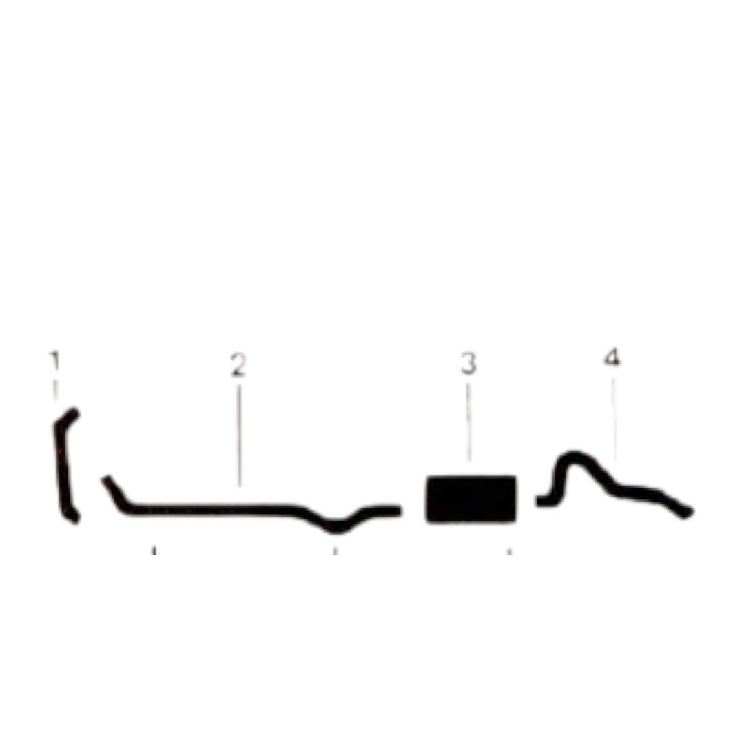 1973 Oldsmobile Cutlass 350 Engine Single Exhaust System