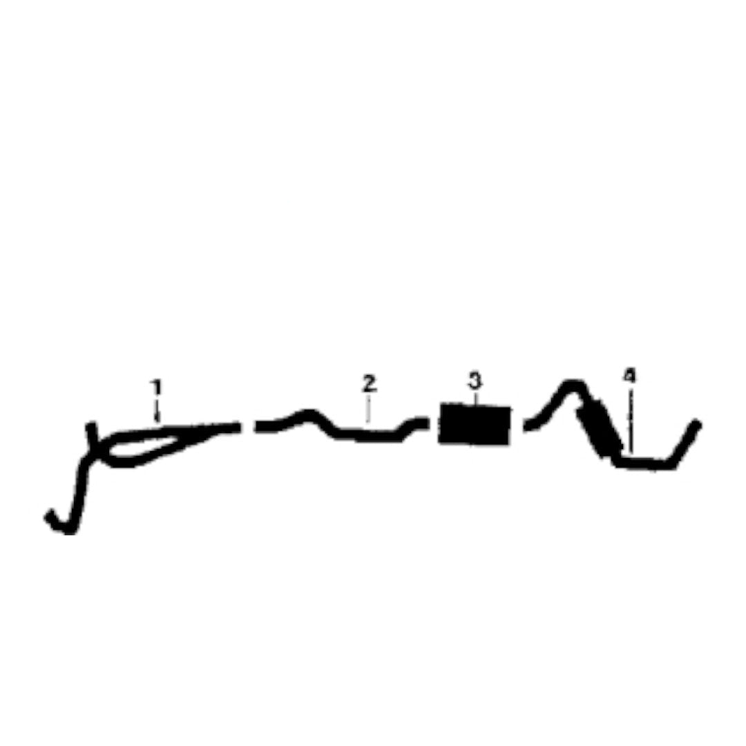 Sistema de escape individual para Pontiac Station Wagon 1966-68