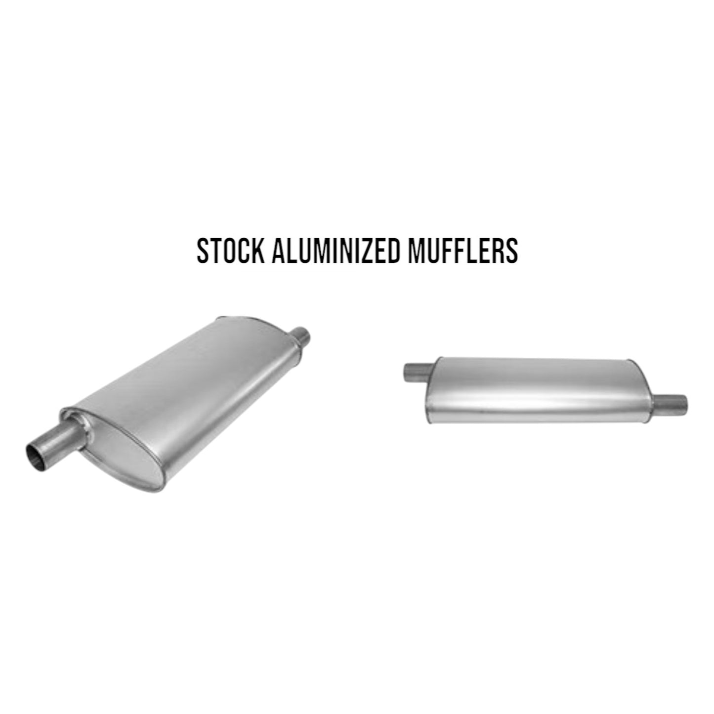 1957 Chevy Bel Air All Models 8 Cyl Engine Dual Exhaust System