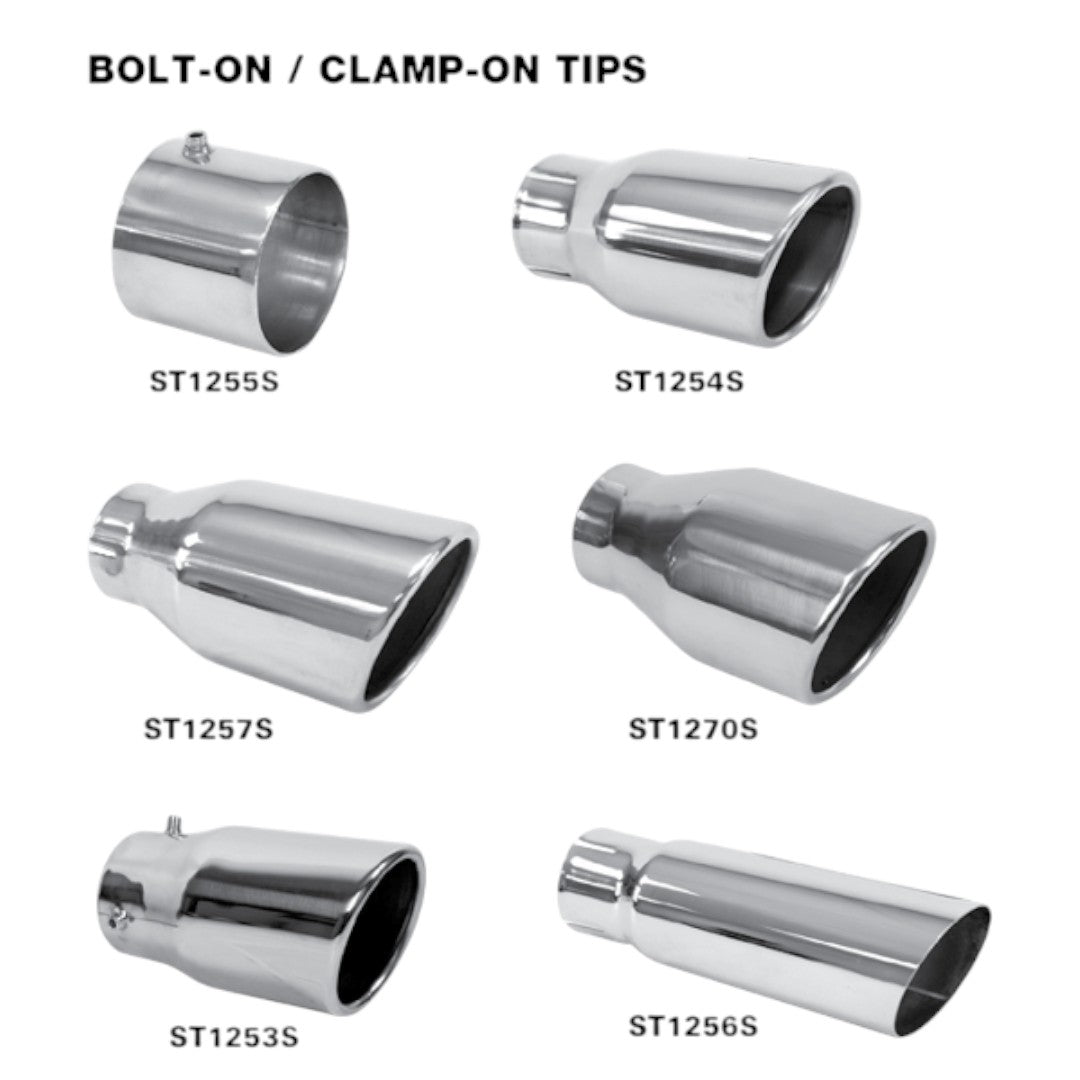 Bolt On / Clamp On Tips T304 Stainless