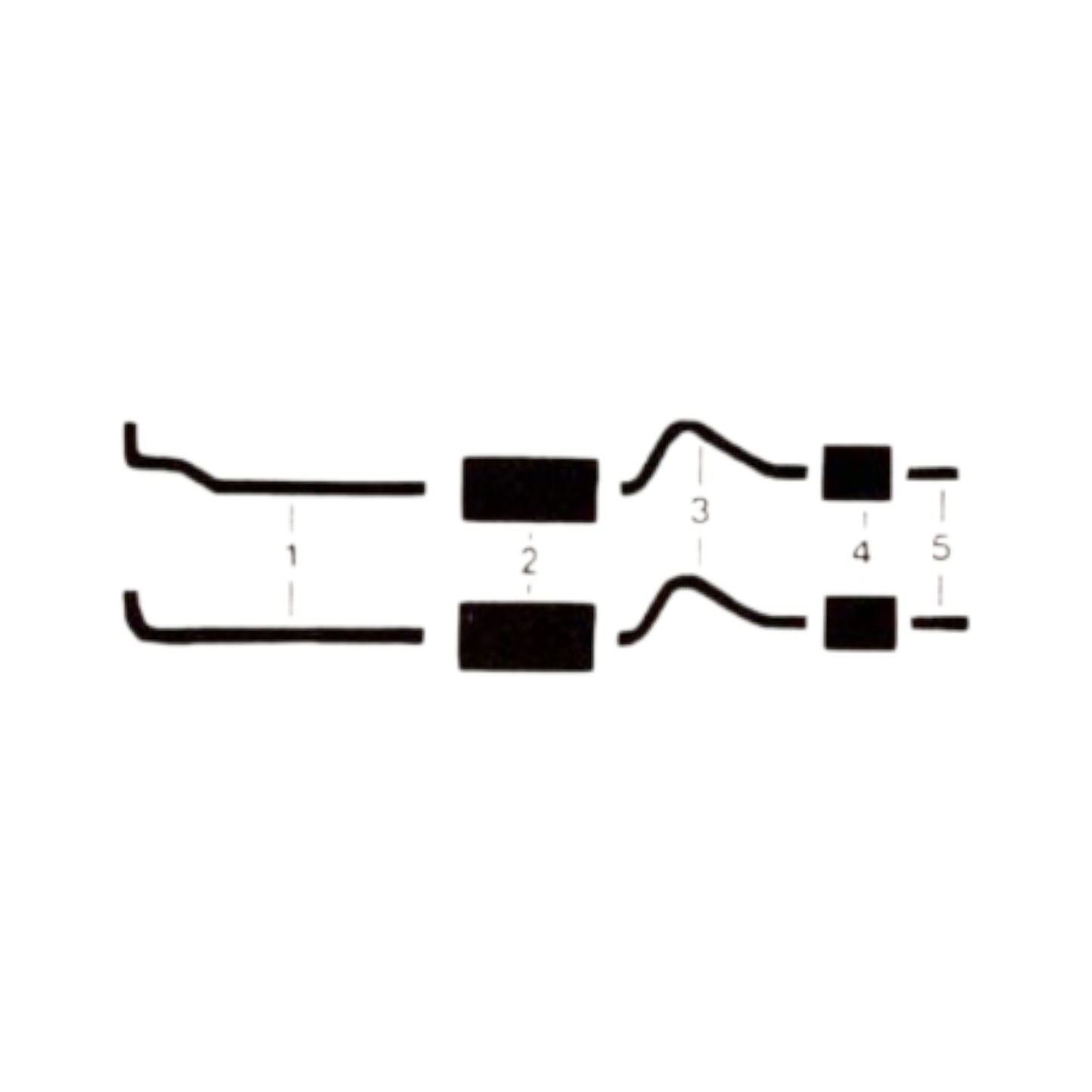 1970-71 Plymouth Barracuda Cuda 440 Engine Dual Exhaust System