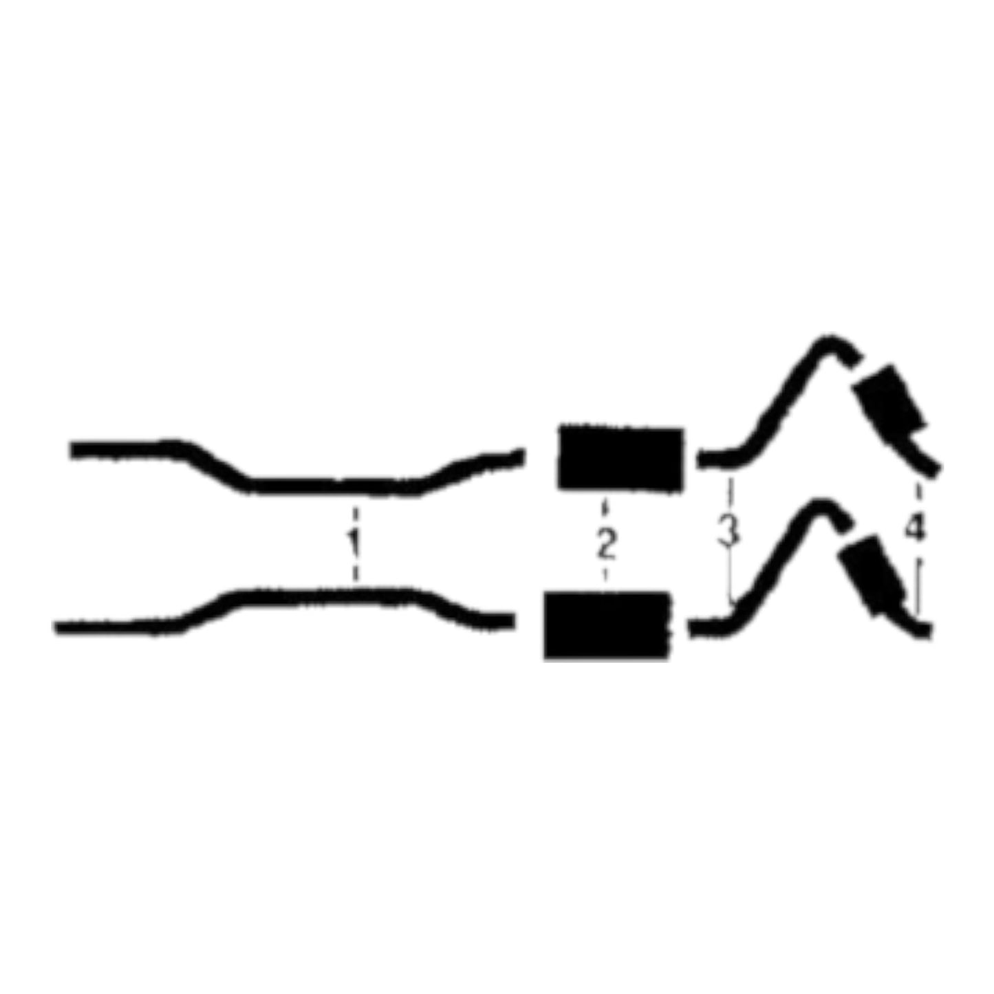 1965 Pontiac Bonneville Star Chief 421 H.O. Engine Dual Exhaust System