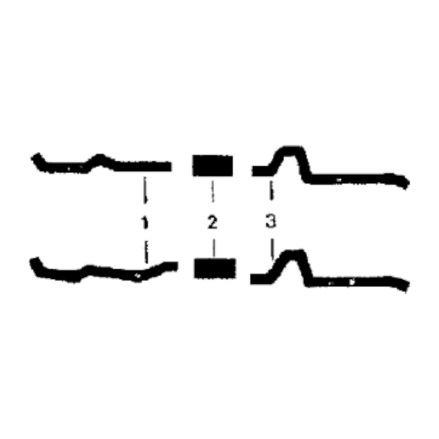 Sistema de escape doble para motor 425A de Pontiac Catalina Grand Prix Ventura 1961-62
