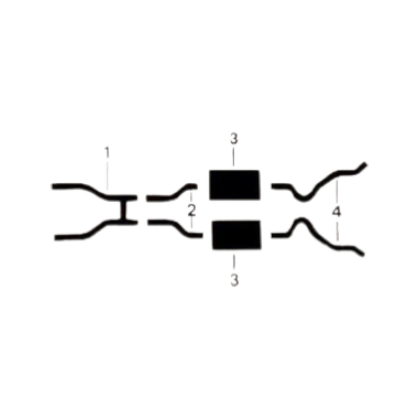 1971 Ford Mustang 302 Engine Dual Exhaust System