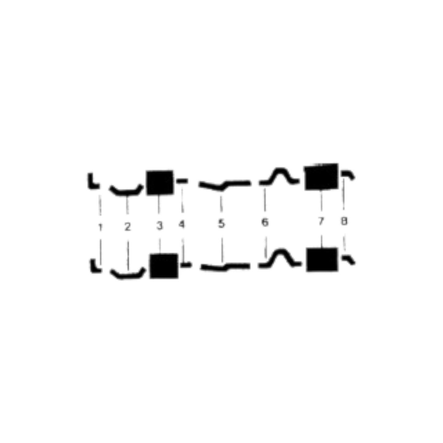 1958 Cadillac Series 62 DeVille Dual Exhaust System