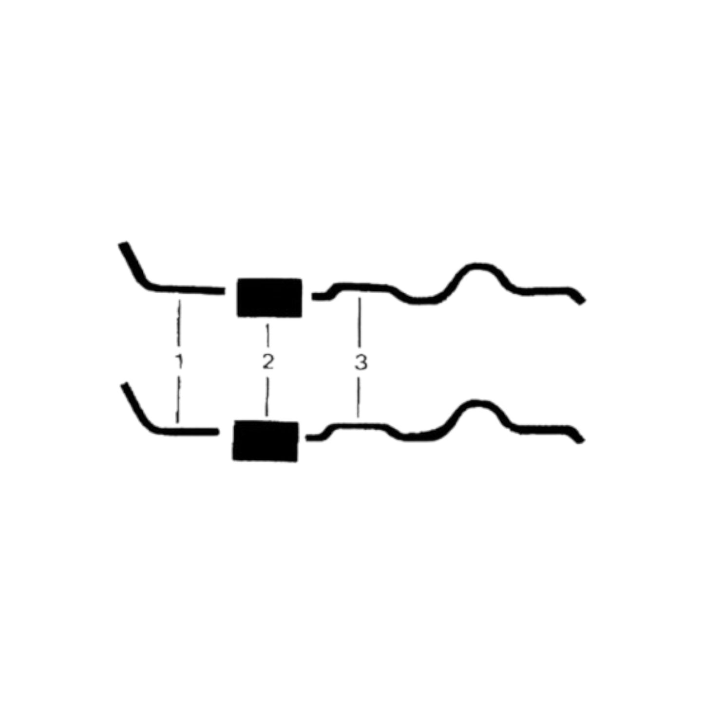 1961 AMC Classic 8 Cyl Dual Engine Exhaust System