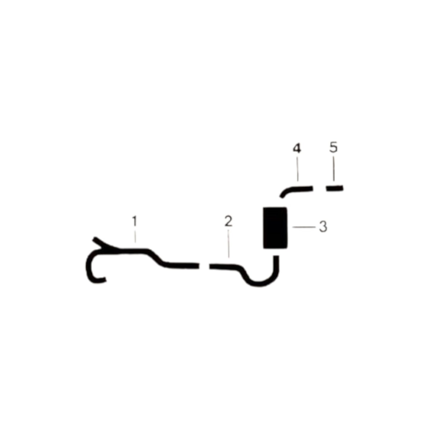 1968 Chevrolet Camaro 8 Cyl Engines Single Exhaust System