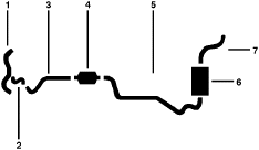 1981 Chevy EL Camino Malibu Monte Carlo 6 Cyl 3.8L Engine Single Exhaust System diagram