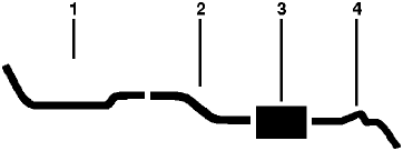 1978 Chevy Blazer Jimmy 6 Cyl Engine Single Exhaust System diagram