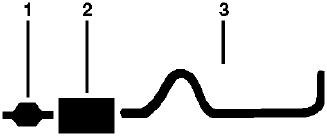 1983 Ford Bronco 6 Cyl 4.9L Engine Single Exhaust System diagram