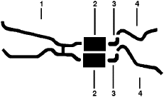 1968 Ford Country Squire Custom Galaxie 500 LTD 8 Cyl 427 Engine Dual Exhaust System diagram