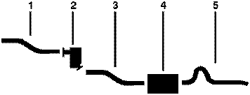 1981-82 Mercury Cougar 6 Cyl 3.3L Engine Single Exhaust System diagram