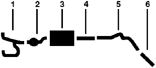 1979 Plymouth Trailduster 8 Cyl Engine Single Exhaust System diagram