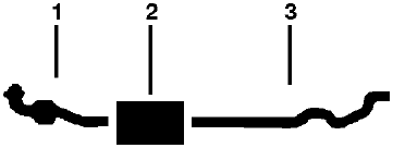 1987 Plymouth Voyager 4 Cyl 2.2L 2.6L Engine Single Exhaust System diagram