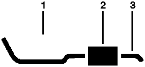 1955-58 GMC Pickup 6 Cyl Engine Single Exhaust System diagram