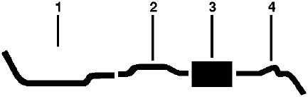 1973 Chevy C10 Pickup C15/C1500 Pickup 8 Cyl Engine Single Exhaust System diagram