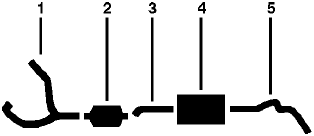 1979 Chevy P20 VAN P25/P2500 VAN 6 Cyl 292 Engine Single Exhaust System diagram